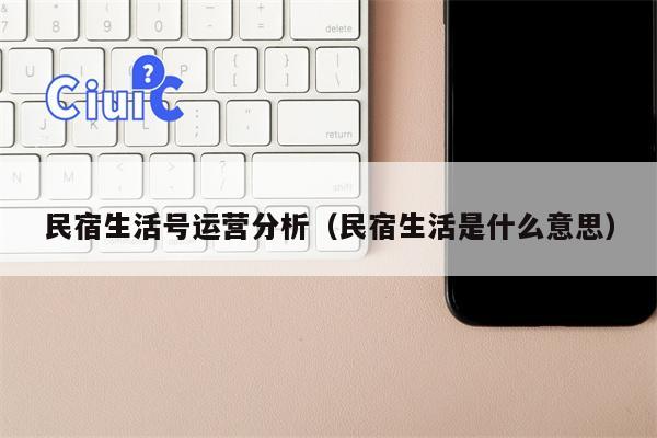 民宿生活号运营分析（民宿生活是什么意思）