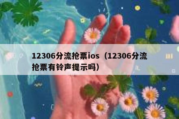 12306分流抢票ios（12306分流抢票有铃声提示吗）