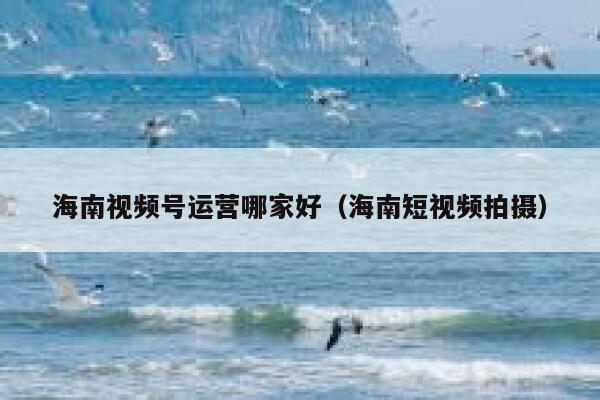 海南视频号运营哪家好（海南短视频拍摄）