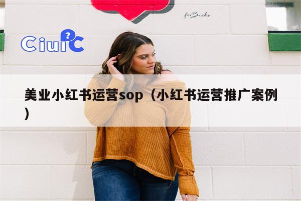 美业小红书运营sop（小红书运营推广案例）