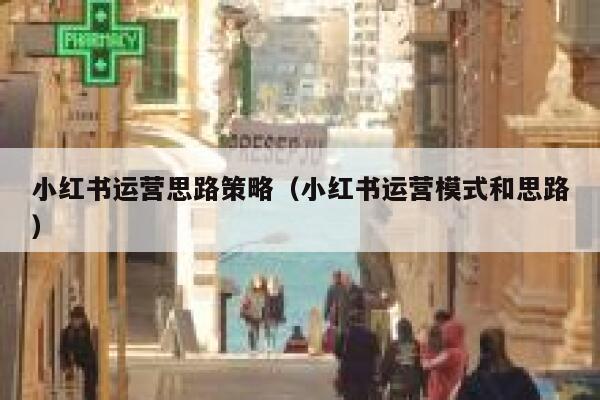 小红书运营思路策略（小红书运营模式和思路）